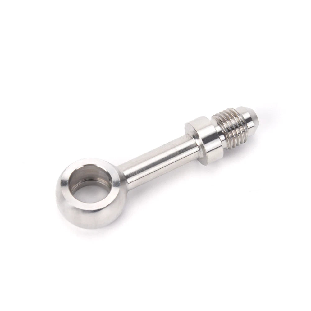 Motorcycle Brake Fishtail Fitting AN3 Stainless Steel 5.4cm x 1cm x 0.3cm