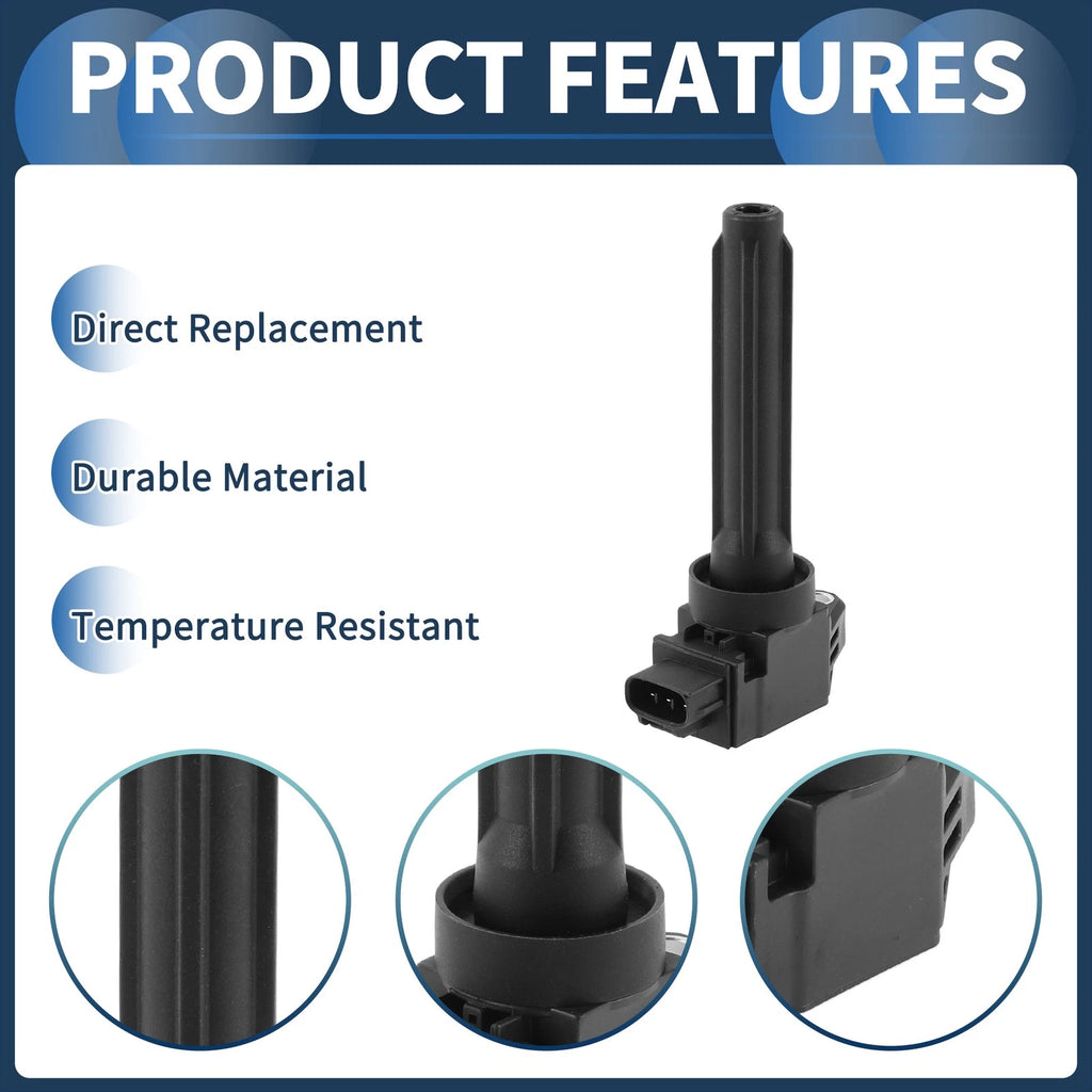 Ignition Coil Pack No. 1832A057 for Mitsubishi Mirage (2014–2015)