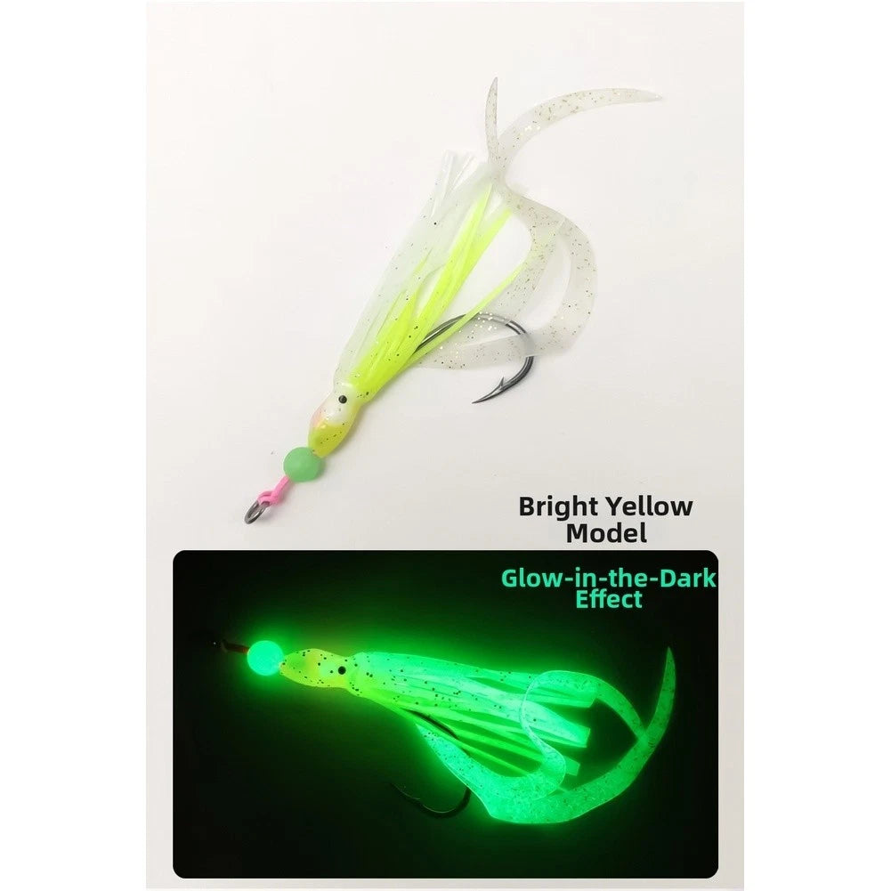 Glow in the Dark Fishhook for Squid (1.8cm Door Width)