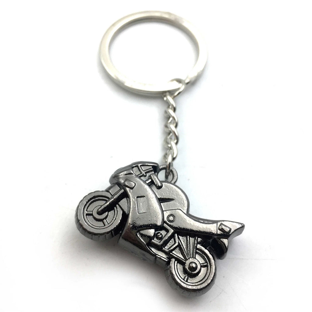 Metal Motorcycle Key Ring Keychain for Universal Use (All Years)
