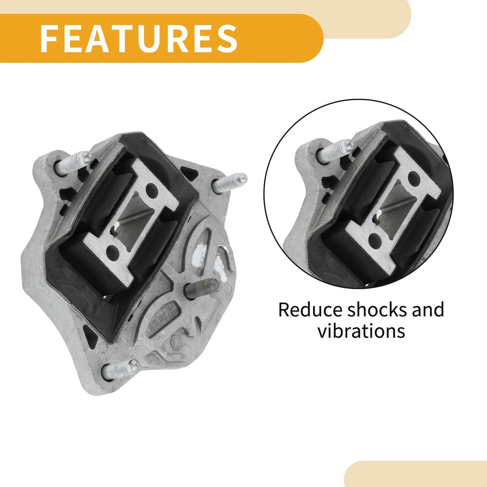 Engine Motor Mount for Audi A6L (2019) 2.0T DCT 40TFSI