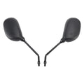 Rear View Mirrors Pair for Yamaha YBR 125 Custom (2008–2016)