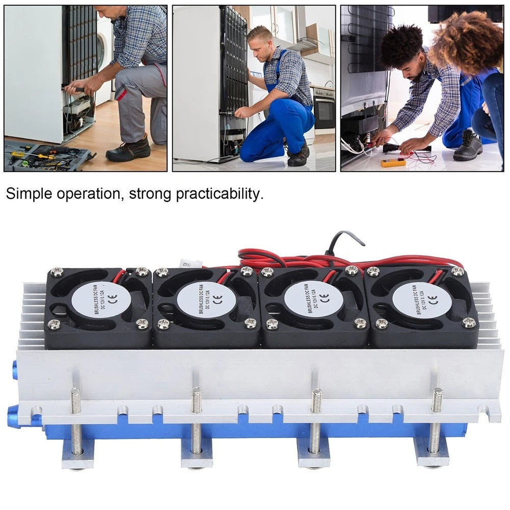 12V 288W Thermoelectric System for Efficient Cooling and Heat Management