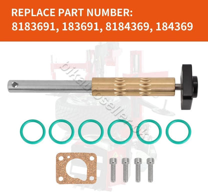 Brass Rebuild Kit 8183691 for Tire Changer Spring Driven 4-Way Pedal Valves
