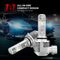 2X 9005 LED Headlight Bulbs for 6500K 10000LM