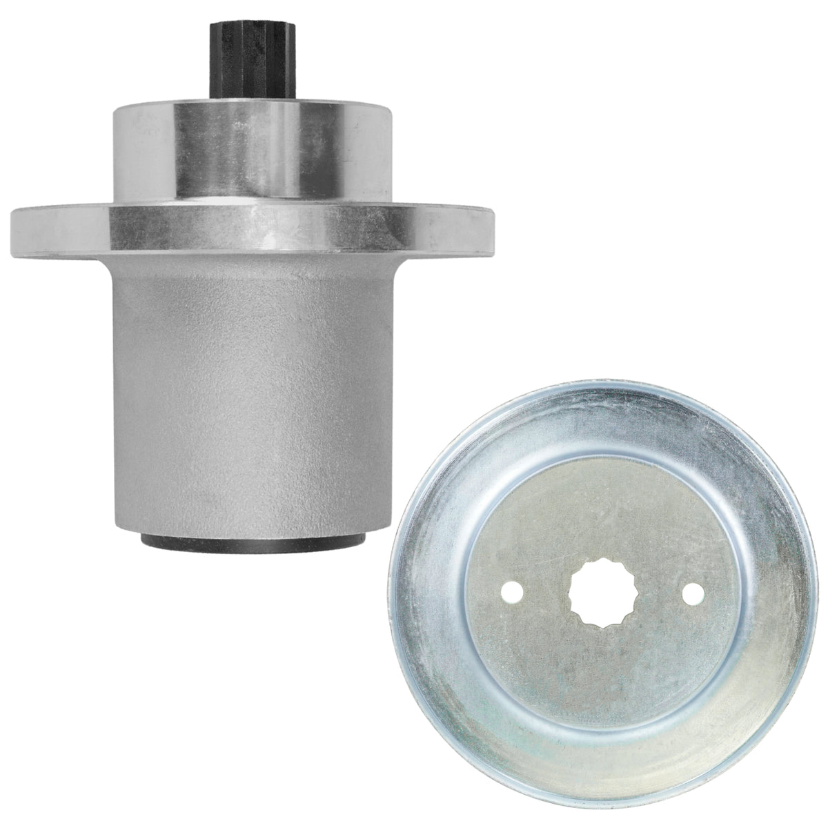 Deck Spindle with 5.78 Inch Pulley for Hustler RD Fastrak FR691 FT691 (2018–2021)