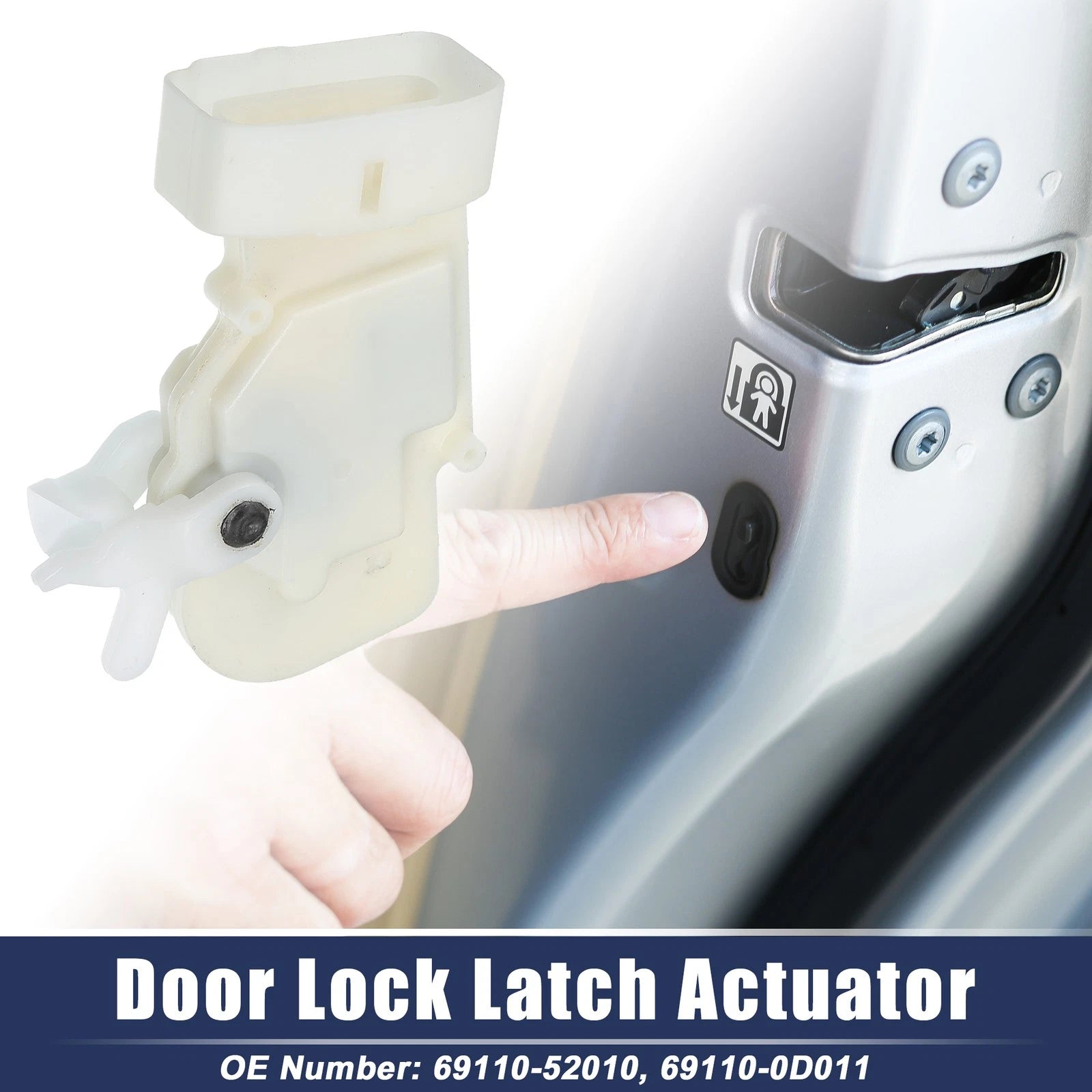 Front Right Door Lock Latch Actuator Replacement for Toyota Echo (2000–2005)