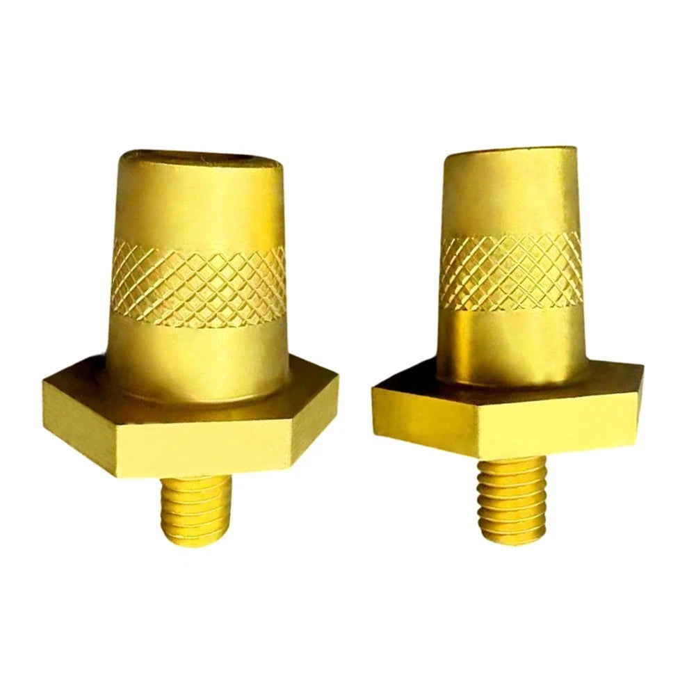 Brass Conical Battery Terminals for Car Audio Inverters (Universal)