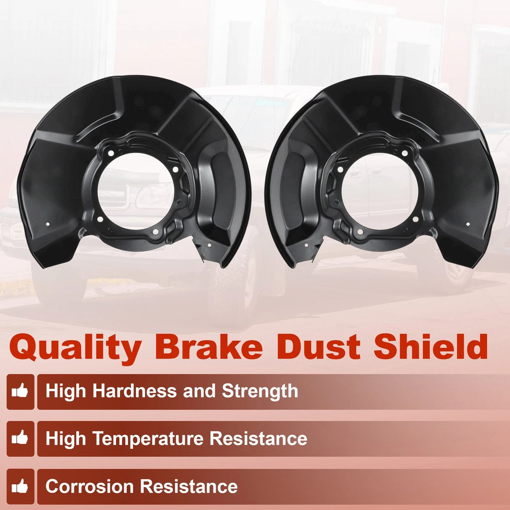 Front Left Brake Dust Shield Replacement for Toyota Tundra Sequoia (2004–2006)