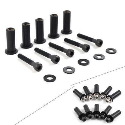 Windshield Bolts Screws Nut Kit for Harley Road Glide (2015–2023)