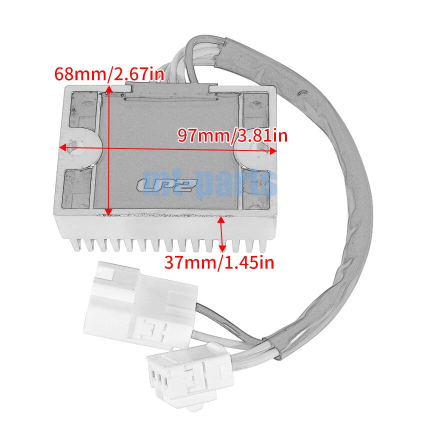 Voltage Rectifier Regulator for Crossfire ATV Rubicon 500 (C500-3702000, LU028396)