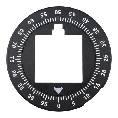 Aluminum Grinder Scale Plate for Eureka Specialita, Mignon Grinders