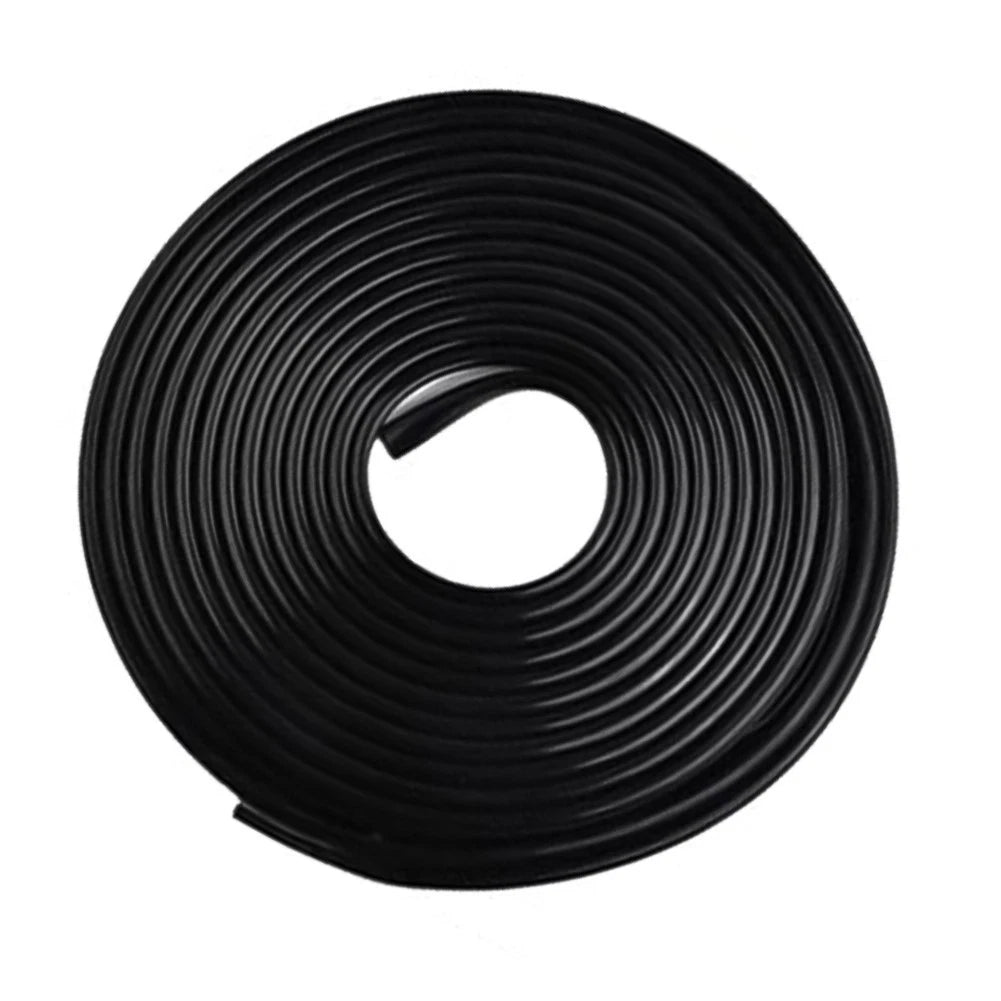 Rubber Sealing Strip 6M for Metal Doors (Weather Resistant, UV Proof)