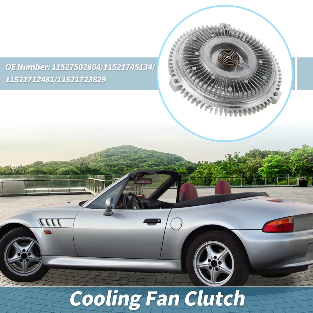 Engine Cooling Fan Clutch Replacement for BMW 323ci E46 (2000–2006)
