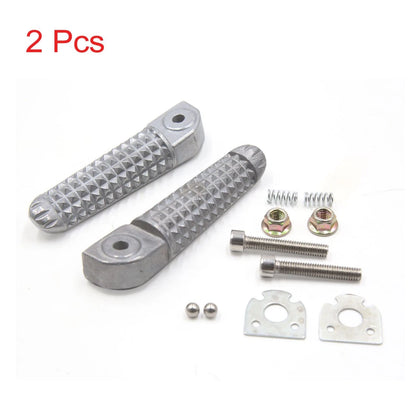 Rearsets Footpegs 6mm Aluminum Alloy Pair for Motorcycle Fitment (All Years)