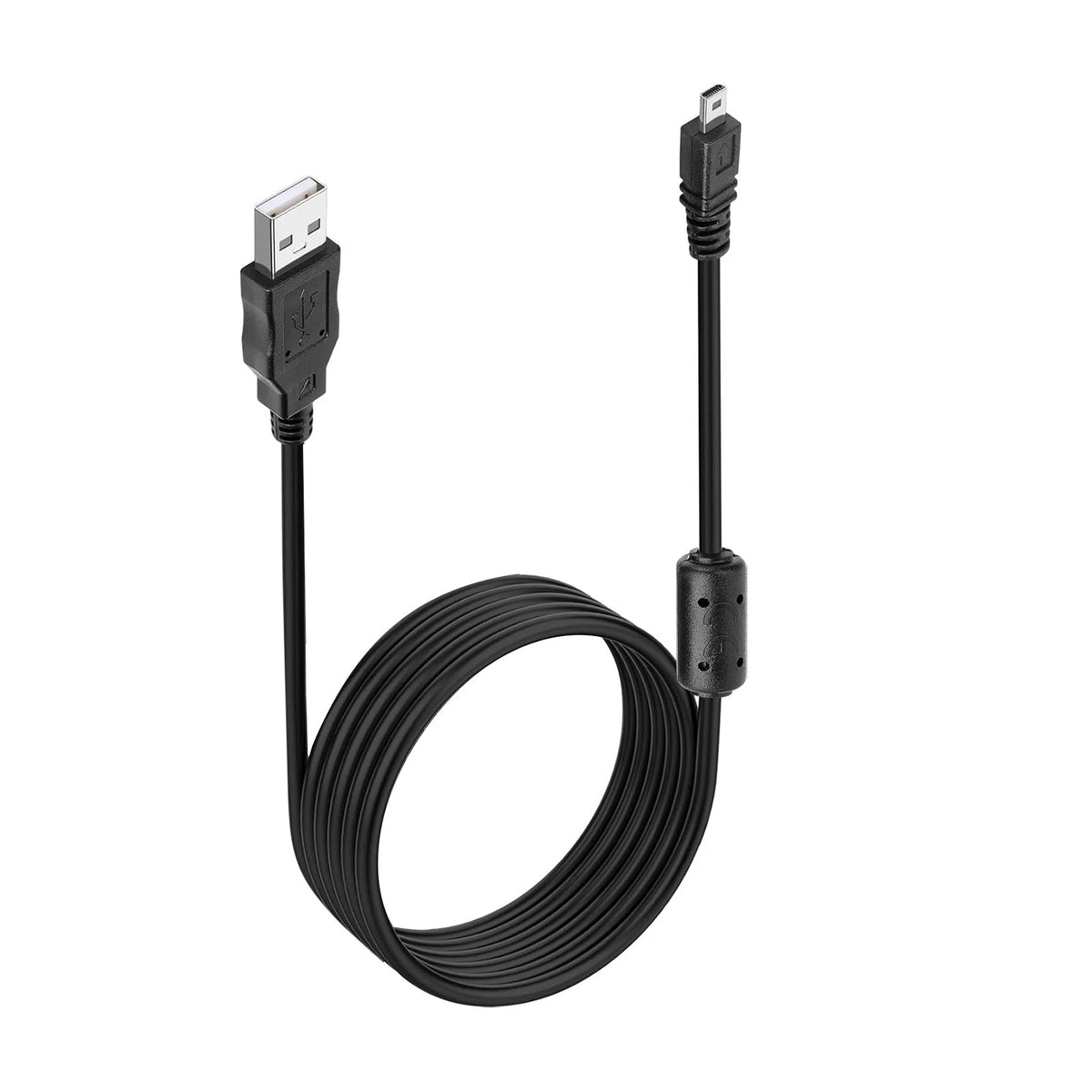 USB 2.0 A Male to Mini 8 Pin Cable for Nikon Coolpix (3200–5200)