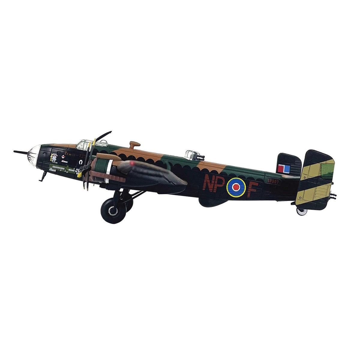 Diecast Model for Handley Page Halifax B.Mk III (WWII) 1/144 Scale Display