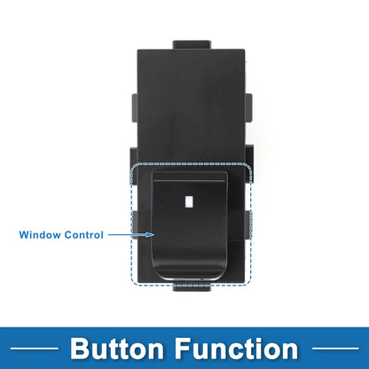 Front Power Window Switch for Chevrolet Silverado 1500 2500 3500 HD (2015–2019)