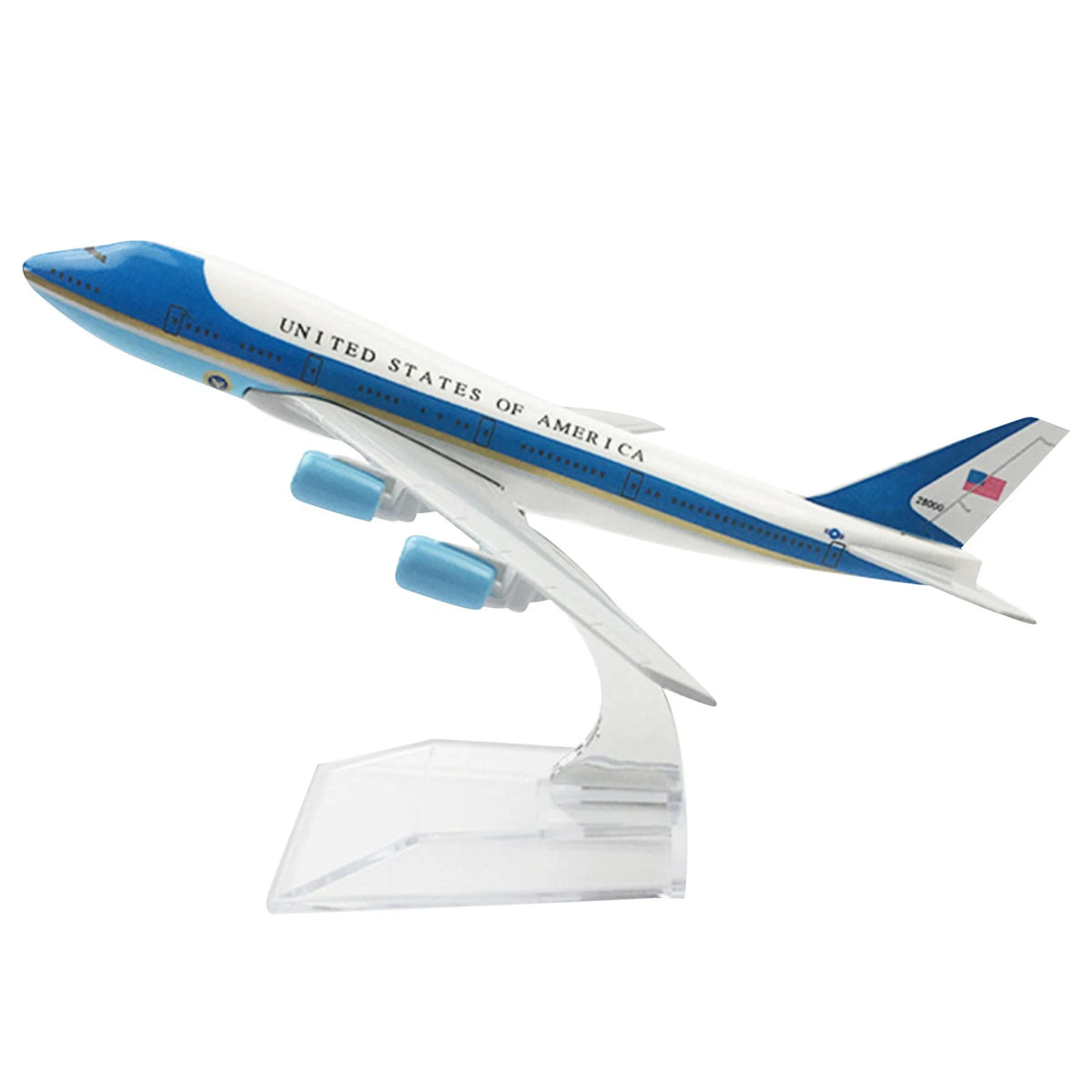 Air Force One Model for Boeing 747 (16cm)