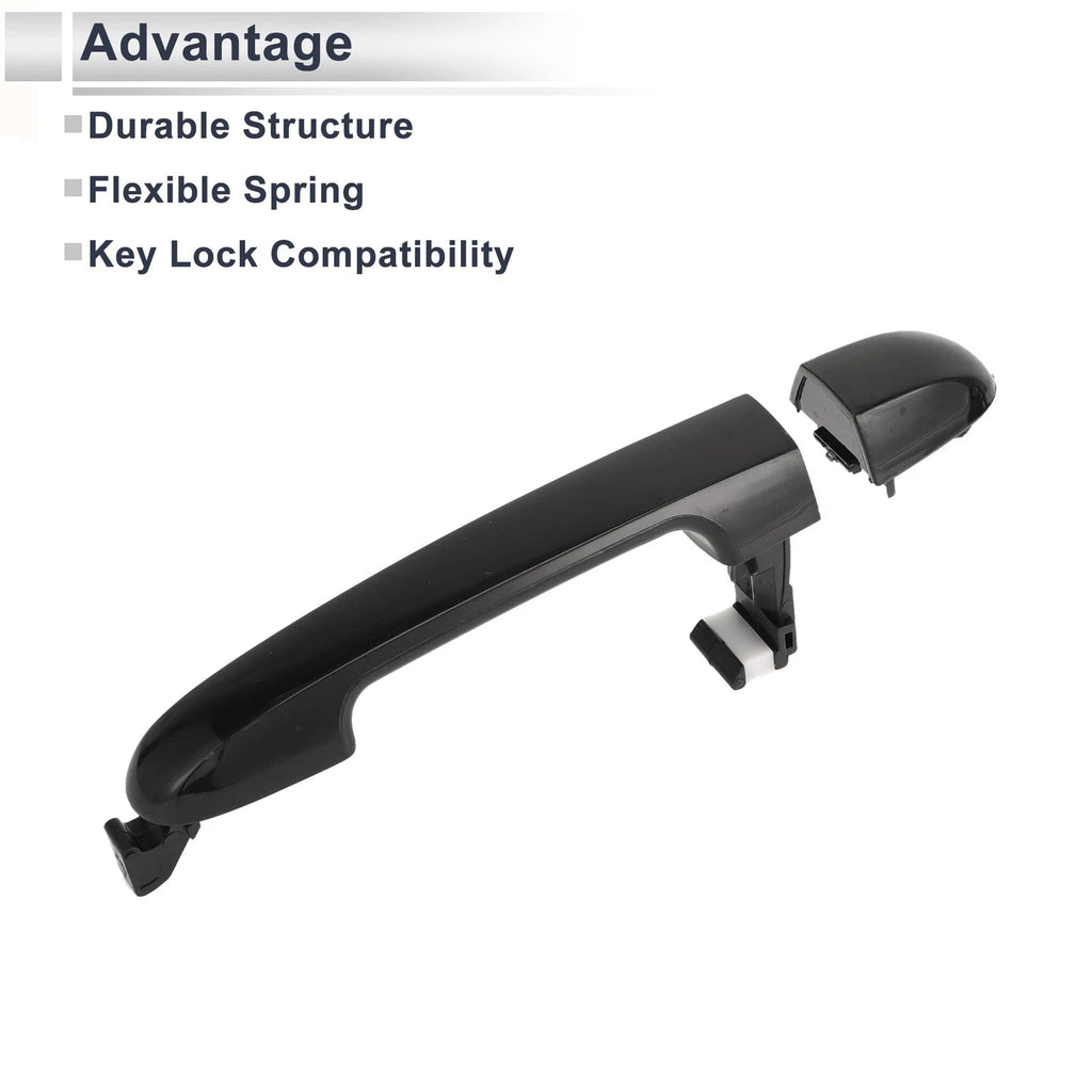 Front Right Exterior Door Handle Replacement for Hyundai Elantra (2006–2012)