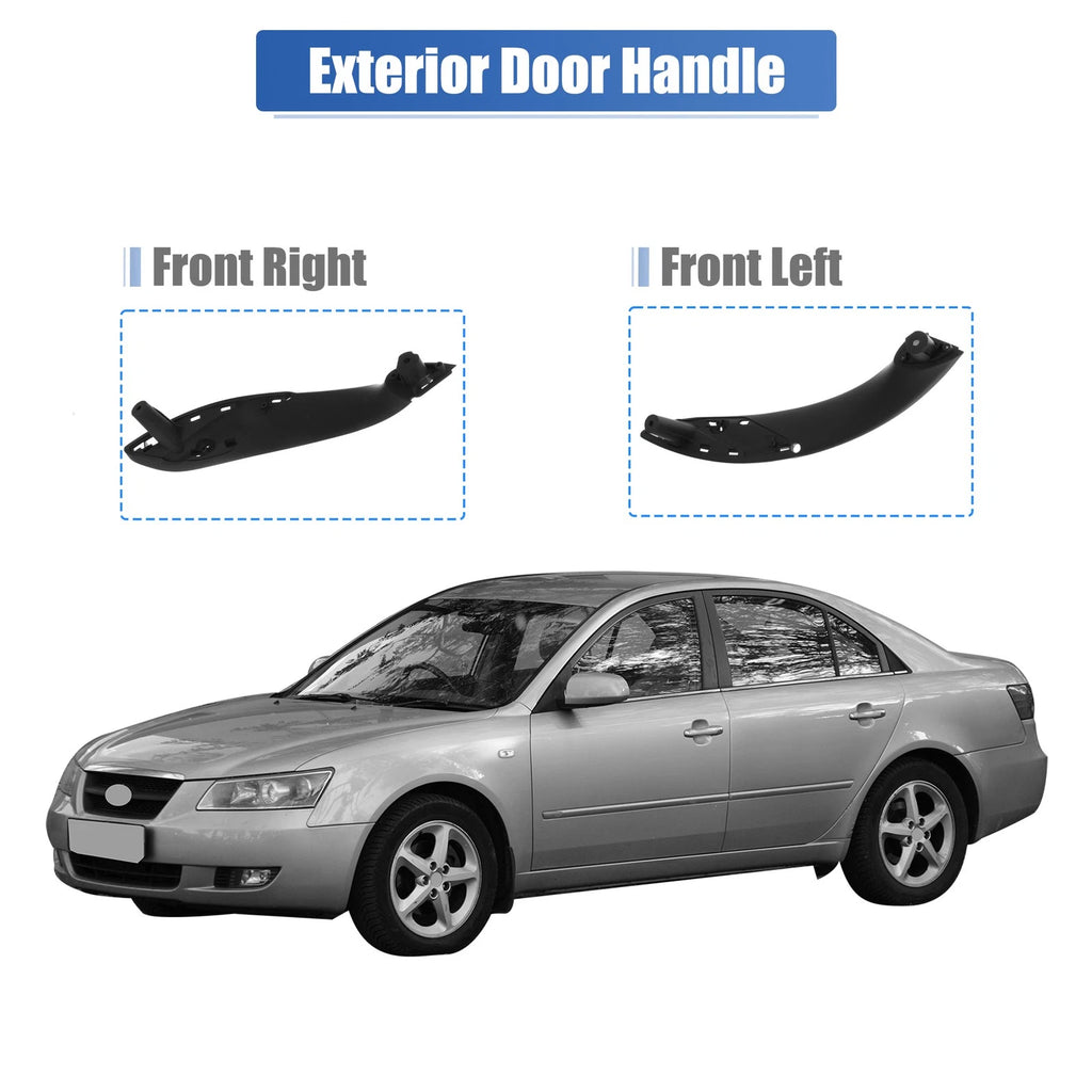 Interior Door Handle Pair Front Left Right Replacement for BMW 320i (2013–2018)