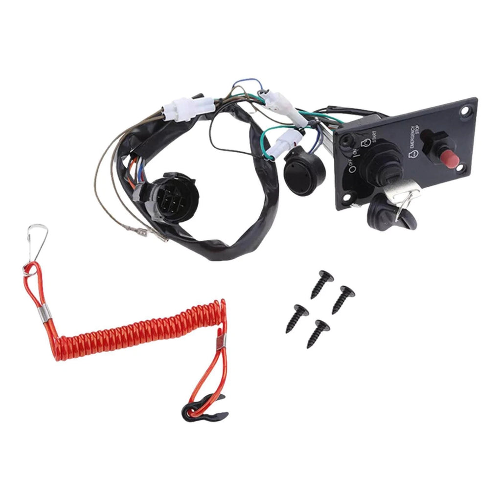 Ignition Key Switch Panel for Suzuki Outboard (37100-96J24, 37100-96J27)