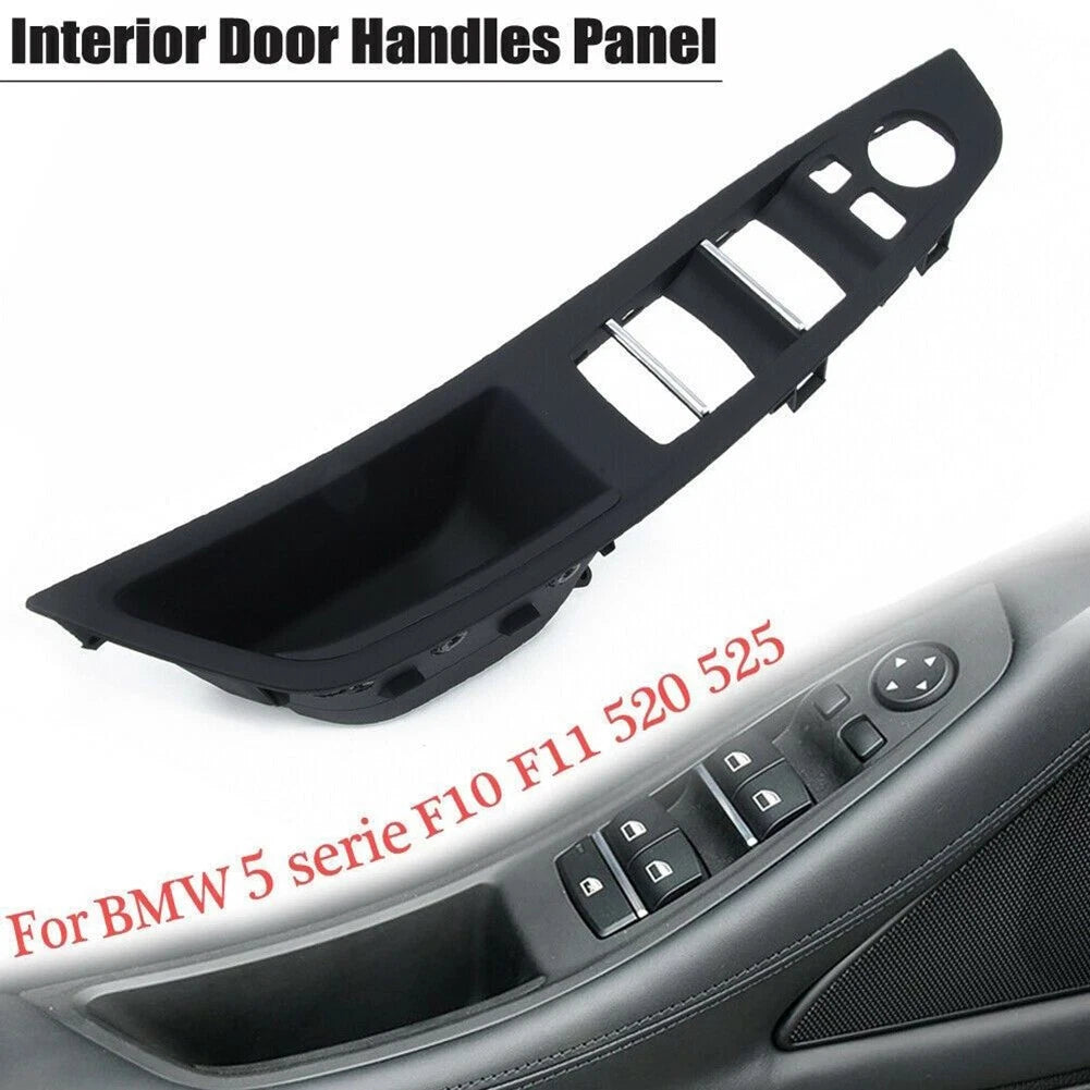 Door Switch Panel for BMW 5 Series (2001–2007) - Driver's Side, ABS Black