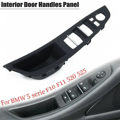 Door Switch Panel for BMW 5 Series (2001–2007) - Driver's Side, ABS Black
