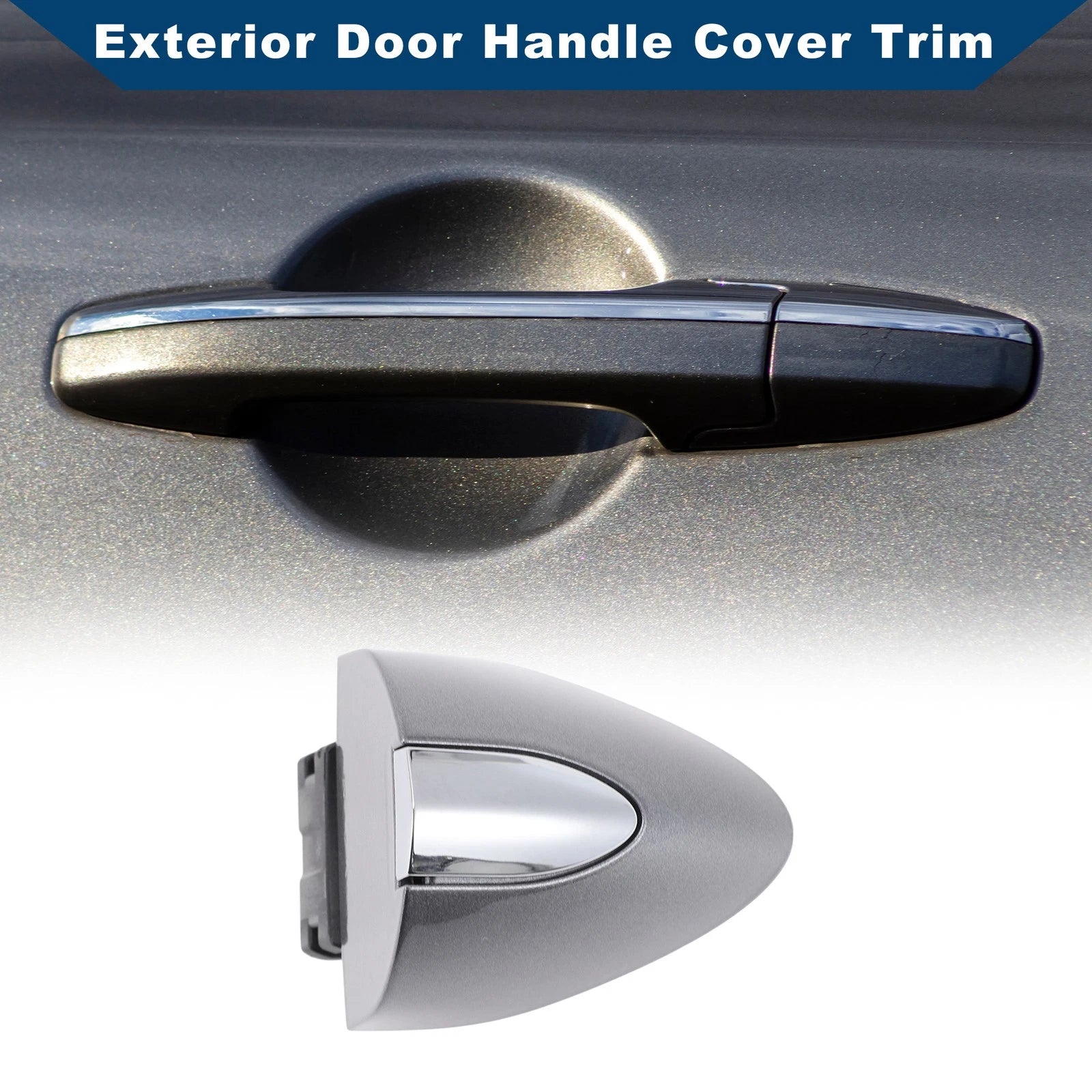 Exterior Door Handle Cover Trim Replacement for Buick LaCrosse Enclave (2017–2019)