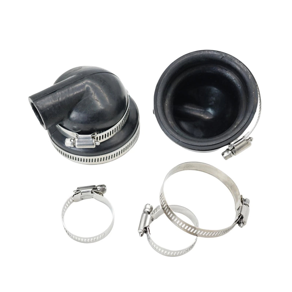 2X Heat Exchanger End Cap for Volvo Penta MD 2030 (3580326, 145536370)