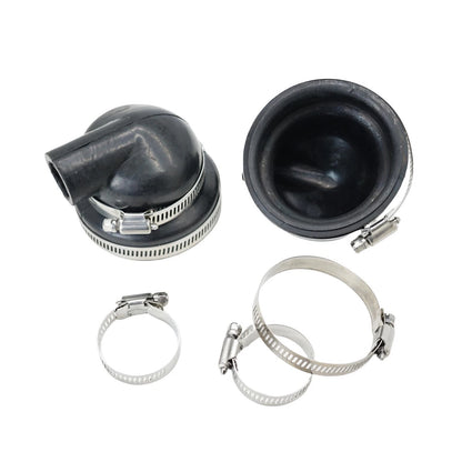 2X Heat Exchanger End Cap for Volvo Penta MD 2030 (3580326, 145536370)