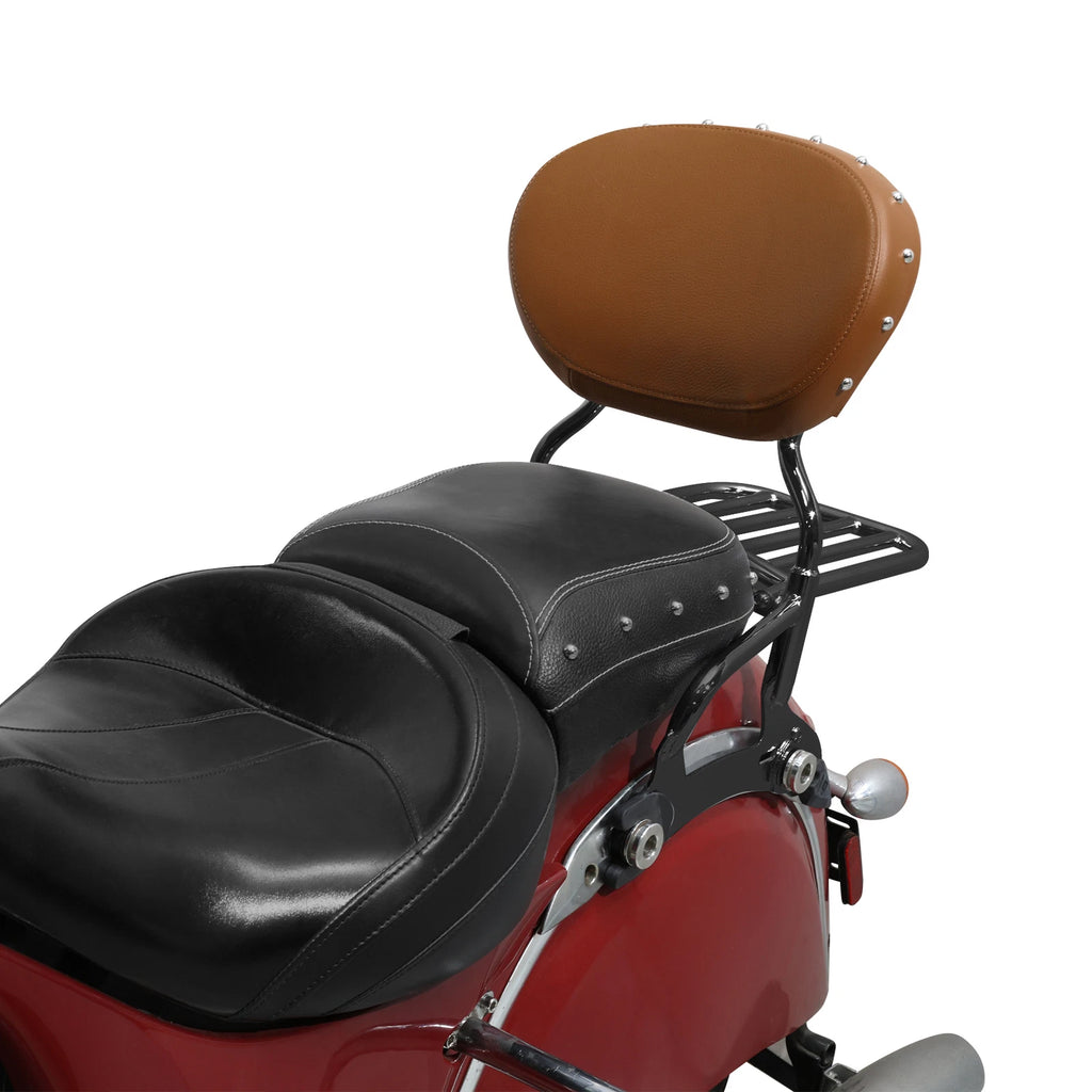12" Backrest Sissy Bar Rack Mount Spools for Indian Chieftain (2016–2022)