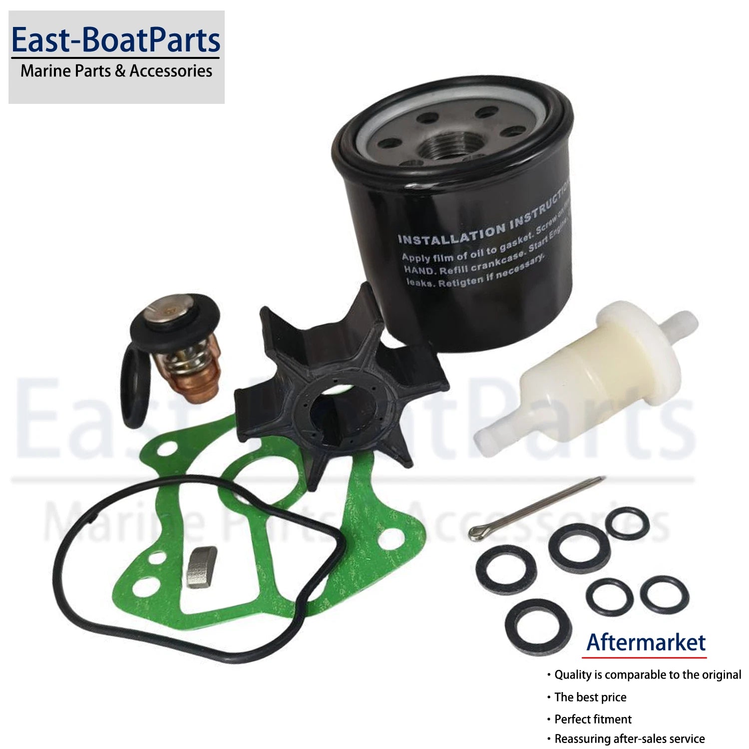 Maintenance Service Kit for Honda Outboard 25HP 30HP (BF25D BF30D) 06211-ZV7-505