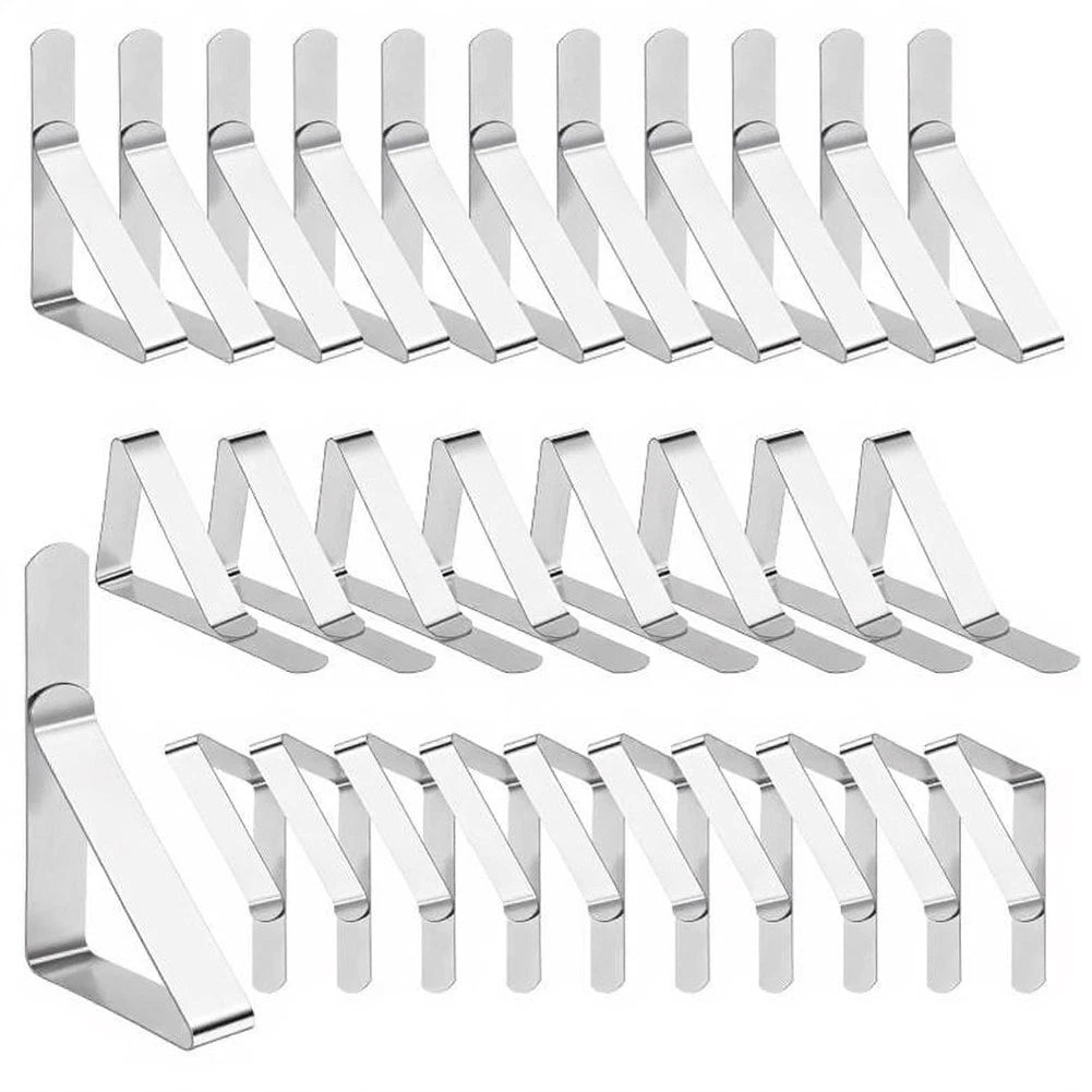 Tablecloth Fasteners for Outdoor Tables (304 SS)