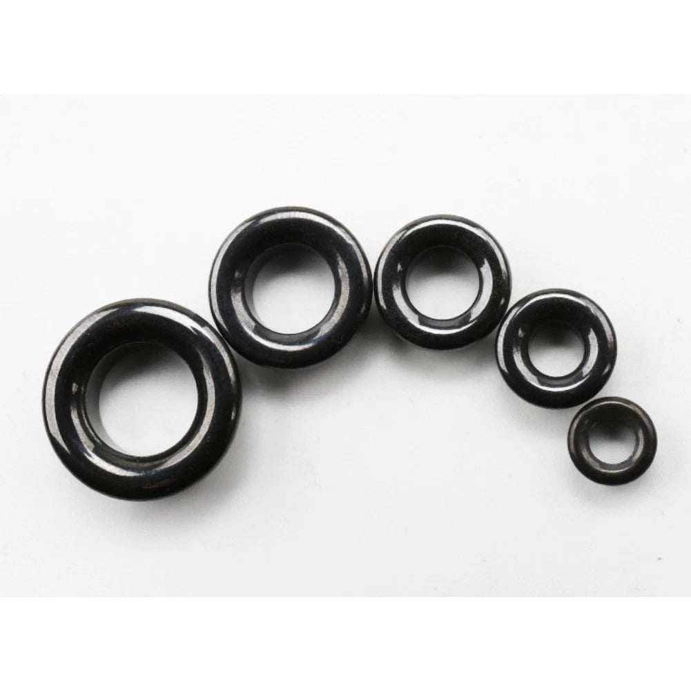 Fishing Rod Guides Set of 4 with Thick Earthenware Insert - Multiple Sizes