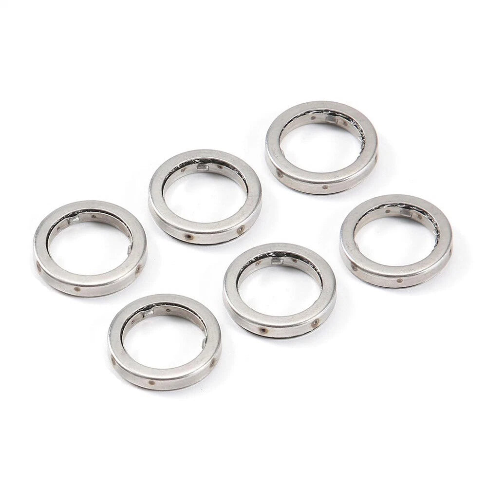 6X Decoupler Element Solenoid Injector O-Ring Sealing Ring for BMW E90 E92 F30 (2007–2013)