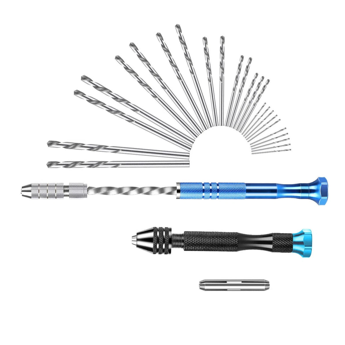 27 Piece Pin Vise Hand Drill Set with Micro Bits for Jewelry Making