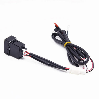 18W Type-C + QC3.0 Fast Charging Adapter for Mazda 2 3 5 6 CX-7 (2010–2023)
