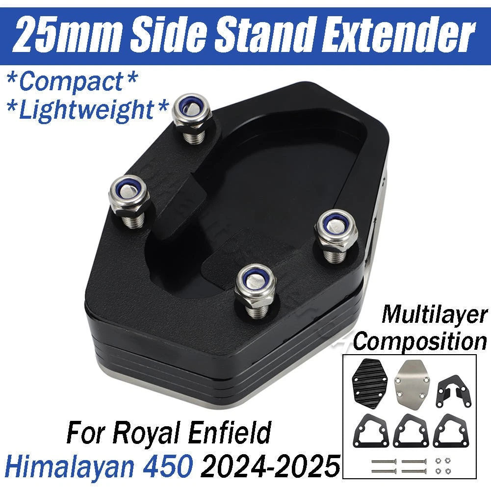 25mm Side Stand Extender Kit for Royal Enfield Himalayan (2024–2025)
