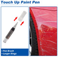 Touch Up Paint Pen Set for Dull Black Seat Steering Console (3+3 ml)