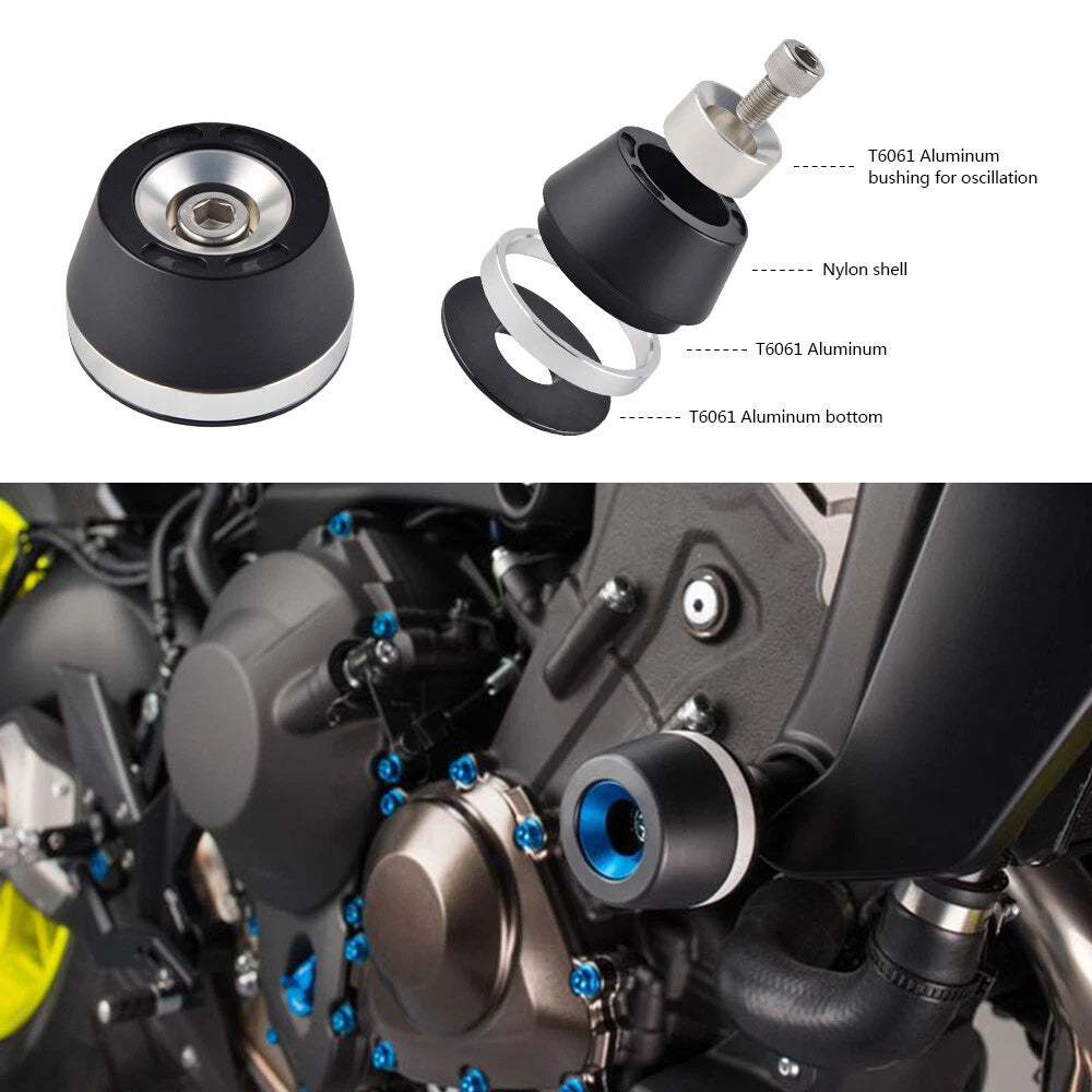 Frame Sliders for Kawasaki Ninja ZX6R (2009–2017)