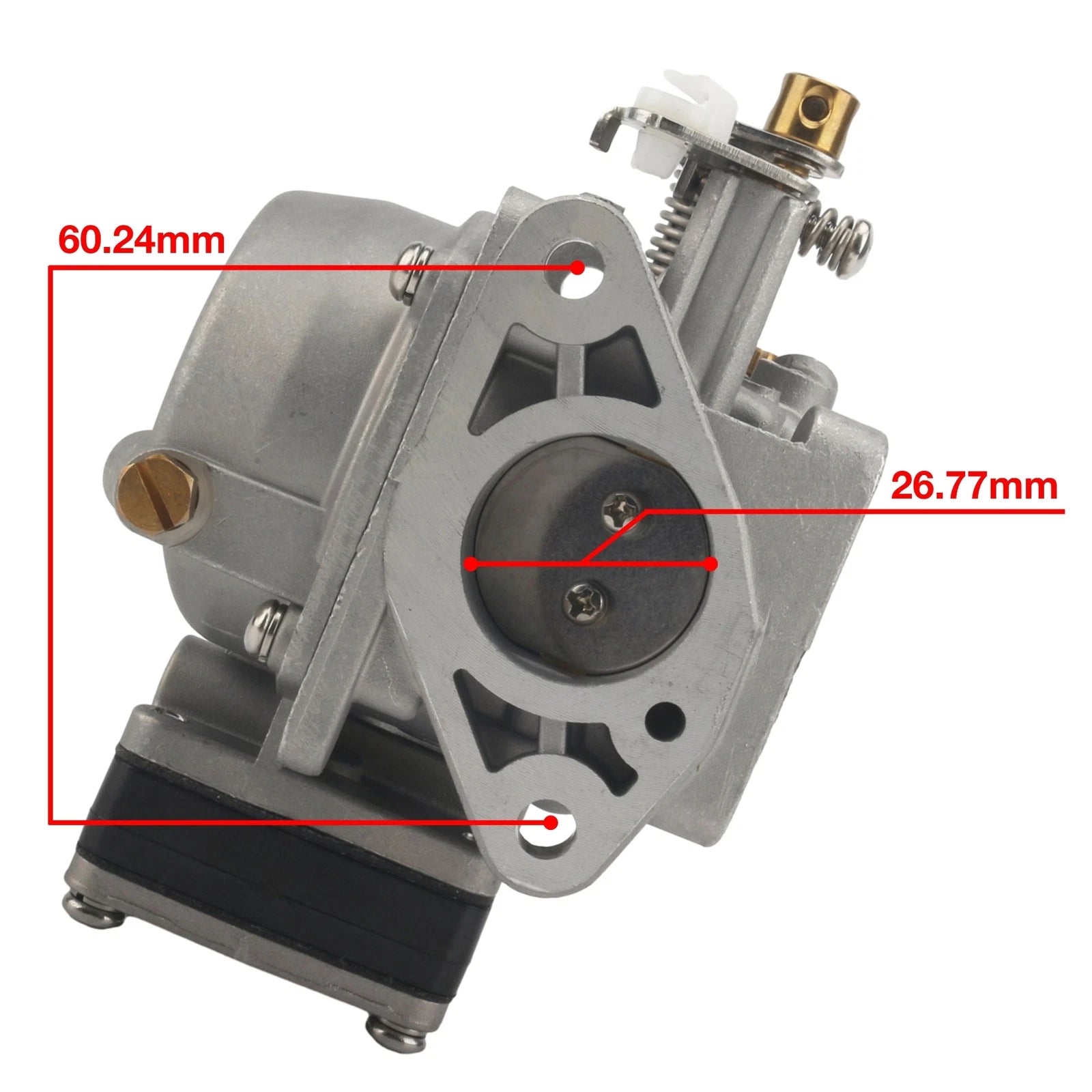 Carburetor for Mercury Mariner 2-Stroke 4-5 HP Outboard Engine (Year Range)