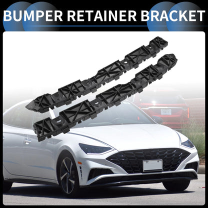 Rear Bumper Retainer Bracket Pair Replacement for Hyundai Elantra (2021–2023)