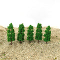 40Pcs 2.36" Mini Model Trees for Train Railroad Diorama Layout