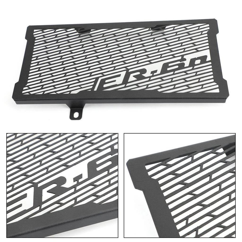 Black Radiator Grill Guard Protector for Kawasaki ER-6F / ER-6N (2012–2016)