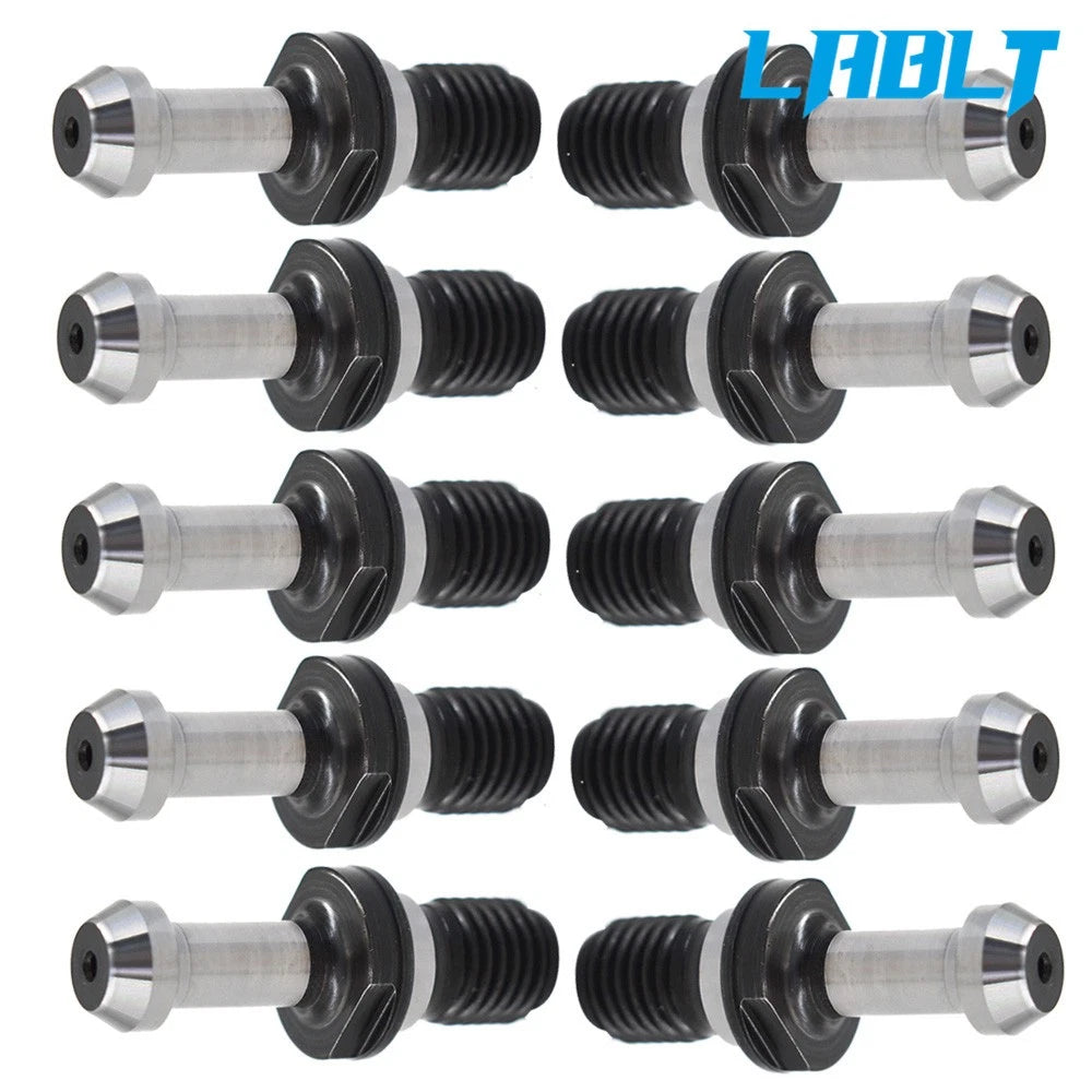 10Pcs Pull Stud Retention Knob for Kia Mori Seiki (LABLT BT40)