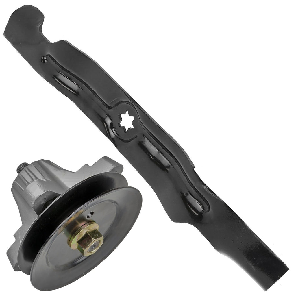 Spindle w Blade Replacement for MTD 247.289810 YT 950 KH 50" Deck (2010–2018)