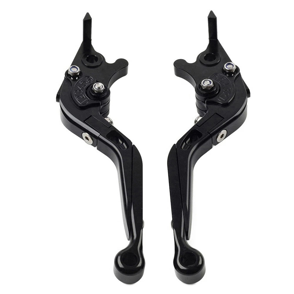 CNC Extendable Brake Clutch Levers For Honda CBR650R/F/A CB650F/R 14-23 Black