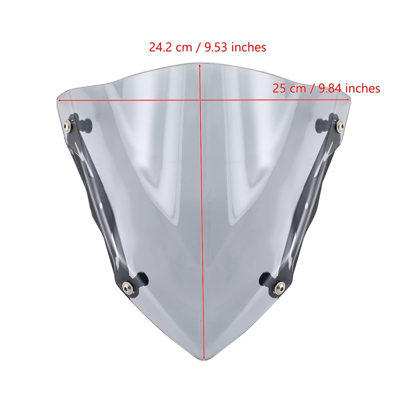 Windscreen Protector for Yamaha MT-03 (2020–2021), MT-25 (2020–2025) Gray