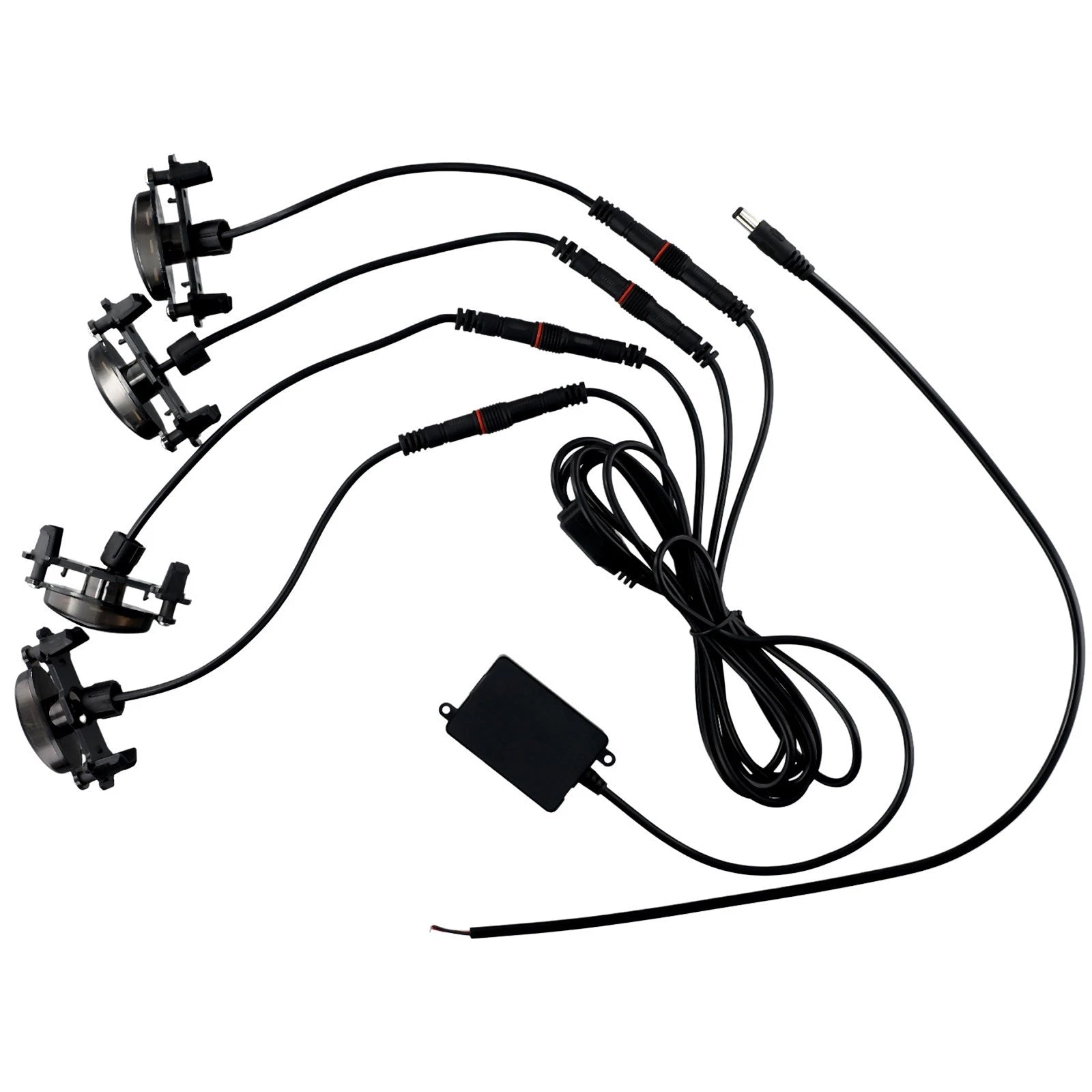 4X Grille Light Kit for - Low Power ABS Plastic